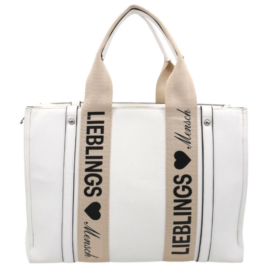 Shopper Lieblingsmensch ❤️ White