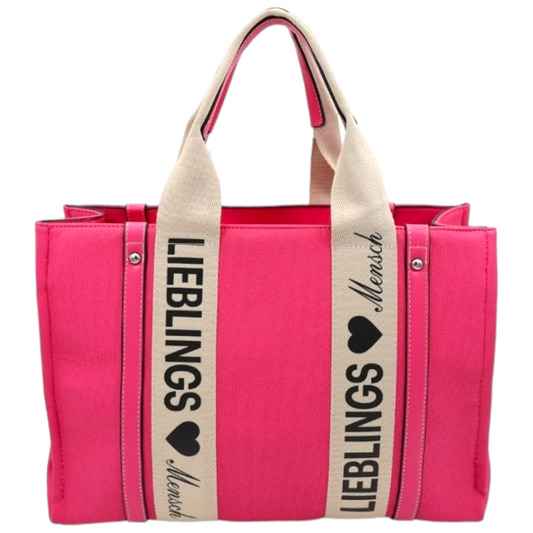 Shopper Lieblingsmensch ❤️ Pink